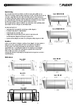 Preview for 6 page of Flexit Aero 100db User Manual