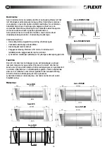 Preview for 10 page of Flexit Aero 100db User Manual