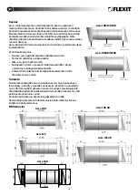 Preview for 14 page of Flexit Aero 100db User Manual