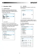 Предварительный просмотр 22 страницы Flexit CI 600 Installation Manual & Quick Start Manual