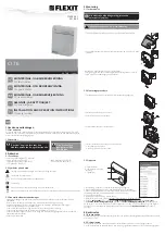 Flexit CI 76 Installation And Operation Instructions Manual предпросмотр