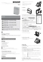 Preview for 1 page of Flexit CI 77 Installation And Operation Instructions Manual