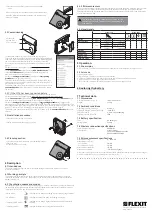 Preview for 6 page of Flexit CI 77 Installation And Operation Instructions Manual