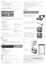 Preview for 3 page of Flexit CI 79 Installation And Operation Instructions Manual