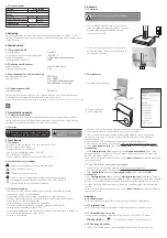 Предварительный просмотр 4 страницы Flexit CI 81 Assembly, Installation And Operation Instructions