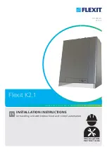 Flexit K2.1 Installation Instructions Manual предпросмотр