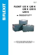 Preview for 1 page of Flexit L12 X Operating Instructions Manual