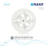 Предварительный просмотр 1 страницы Flexit Pro7 Operating And Installation Instructions