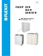 Flexit S3 R Operating Instructions Manual предпросмотр