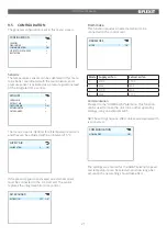 Preview for 21 page of Flexit UNI 4 User Manual