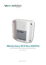 Flexitron Webdyn WebdynEasy W M-Bus User Manual preview