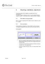 Preview for 33 page of FlexLink 5995512 User Manual