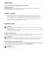 Preview for 5 page of Flexlite FLX3C-D User Manual