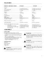 Preview for 5 page of Flexlite FLX3SB User Manual