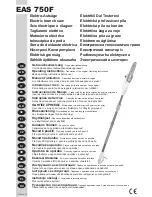 Preview for 1 page of FLEXO Trim EAS 750F Operating Instructions Manual