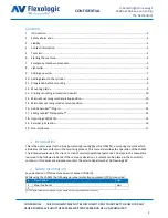Preview for 2 page of Flexologic FAMM User Manual