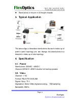 Preview for 5 page of FlexOptic FBVAD1000 Series User Manual