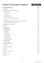 Preview for 8 page of FlexoTrim LSN 2600 E Operating Instructions Manual