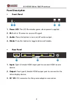 Preview for 5 page of Flexport FX-VW0104-4K60 User Manual