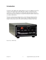 Предварительный просмотр 3 страницы FlexRadio Systems FLEX-1500 Service Manual