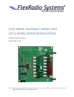 Preview for 1 page of FlexRadio Systems FLEX-5000A Installation Instructions Manual