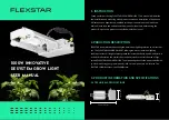 Preview for 1 page of FLEXSTAR 1000W GROW LIGHT User Manual