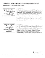 Preview for 2 page of Flexsteel home Latitudes Collection Operating Instructions