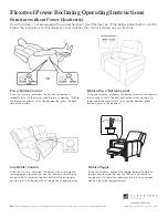 Preview for 3 page of Flexsteel home Latitudes Collection Operating Instructions