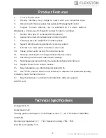 Preview for 3 page of Flexston 101IP User Manual