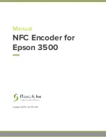 Preview for 1 page of Flexstr8 NFC Encoder for Epson 3500 Manual