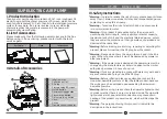 Предварительный просмотр 6 страницы Flextailgear HT-767 Operation Instructions Manual