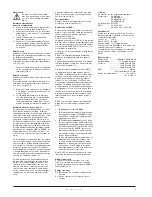 Preview for 3 page of Flextherm FLK30 Instructions Manual