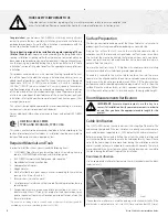 Preview for 2 page of Flextherm GreenCable Concrete Installation Manual