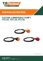 Flextool FP212G Operating Instructions Manual предпросмотр