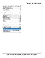 Preview for 5 page of Flextool MQ WHITEMAN CA4HC Operating Instructions Manual