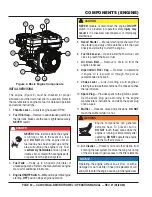 Preview for 21 page of Flextool MQ WHITEMAN CA4HC Operating Instructions Manual