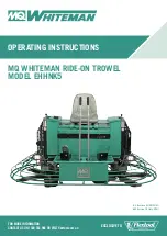 Flextool MQ WHITEMAN EHHNK5 Operating Instructions Manual preview