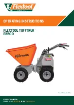 Flextool TUFFTRUK EB500 Operating Instructions Manual preview