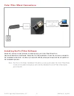 Предварительный просмотр 6 страницы FLI CFW-1-5 User Manual