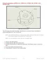 Предварительный просмотр 10 страницы FLI CFW-1-5 User Manual