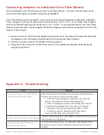 Предварительный просмотр 11 страницы FLI CFW-1-5 User Manual