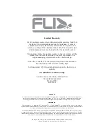 Preview for 7 page of FLI COMP 1 Instruction & Installation Manual