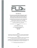 Preview for 2 page of FLI LOADED 900s Instruction & Installation Manual