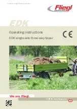 Fliegl EDK20 Operating Instructions Manual предпросмотр