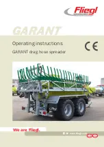 Предварительный просмотр 1 страницы Fliegl GARANT 120 Operating Instructions Manual