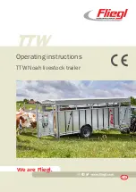 Fliegl Noah TTW Operating Instructions Manual preview