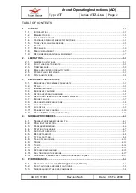 Preview for 5 page of FLIGHT DESIGN CTLS LSA Series Operating Instructions Manual