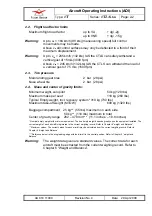 Preview for 15 page of FLIGHT DESIGN CTLS LSA Series Operating Instructions Manual