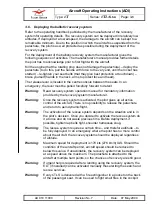 Preview for 23 page of FLIGHT DESIGN CTLS LSA Series Operating Instructions Manual