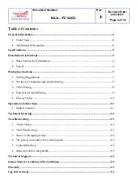 Preview for 3 page of Flight Display Systems FD104CV Installation And Operation Manual